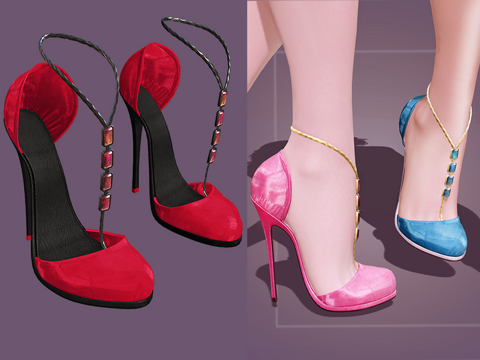 Kaithleen's High Heels - Red