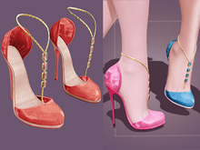 Kaithleen's High Heels - Peach