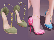 Kaithleen's High Heels - Green
