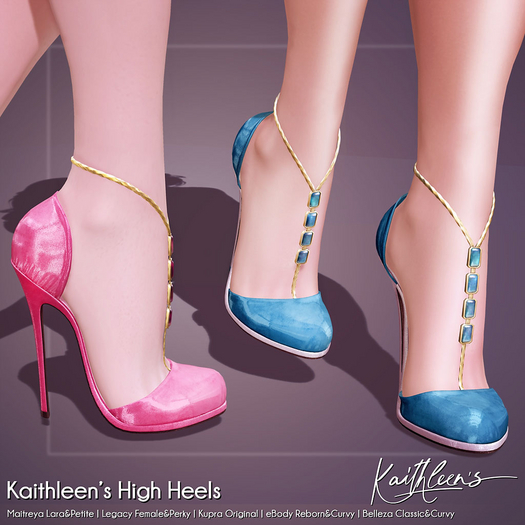 Kaithleen's High Heels - Fatpack