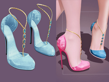 Kaithleen's High Heels - Blue