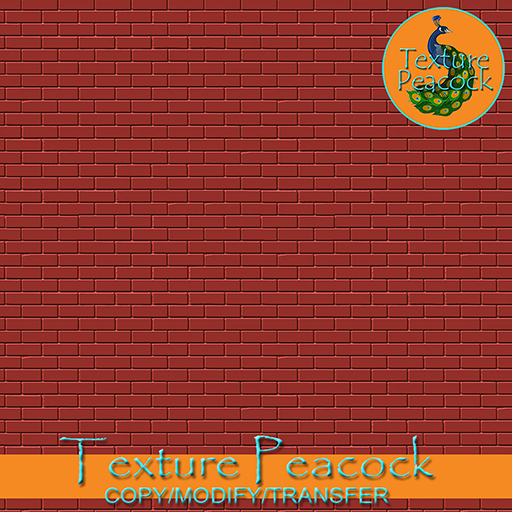 Brick Subway Smooth Painted Red Seamless
