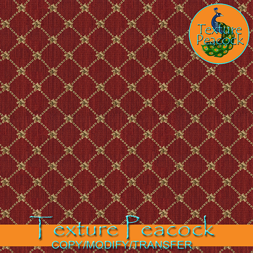 Carpet Red Gold Diamond Seamless