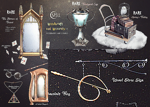 17 SPELL : Wand Store Sign