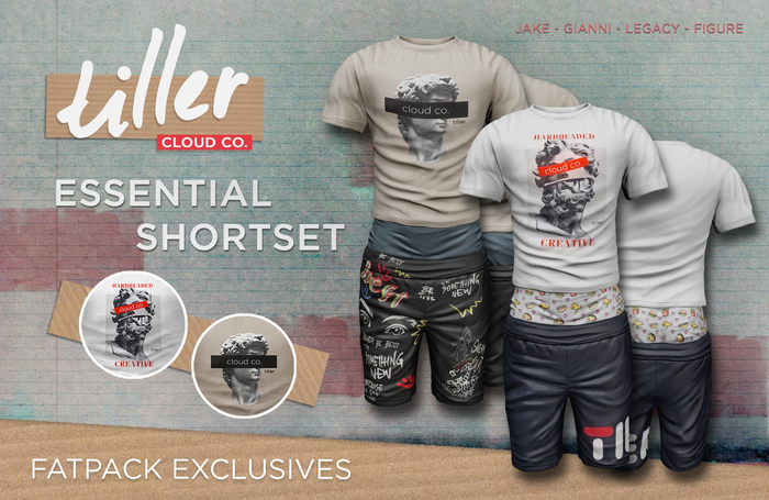 Tiller // Essential Shortset (FATPACK)