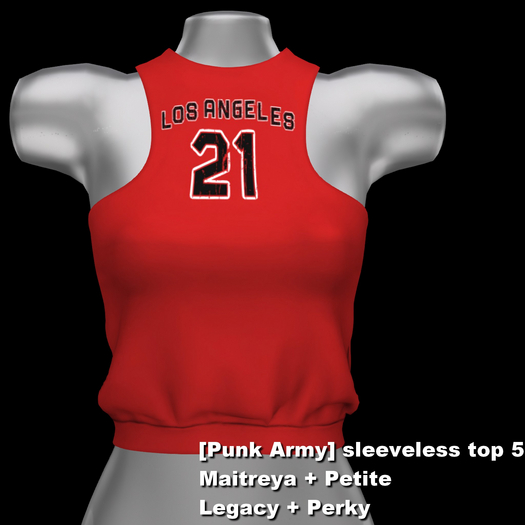 [Punk Army] sleeveless top 5