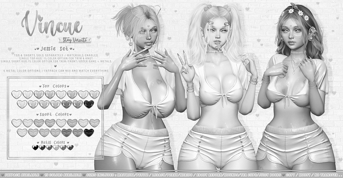 Vincue / Jessie Shorts - DEMO