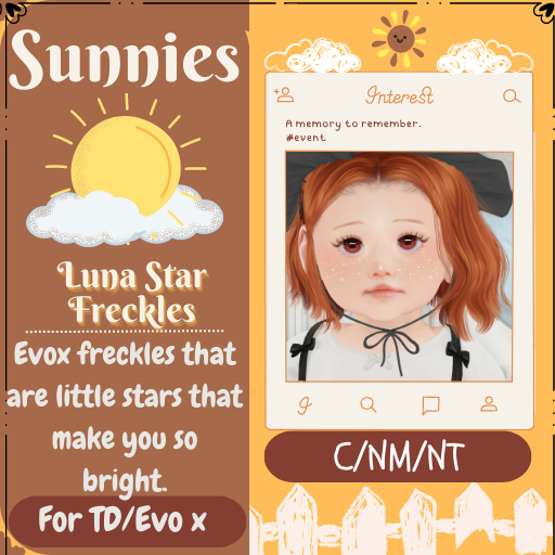*Sunnies *- Luna Star Freckles