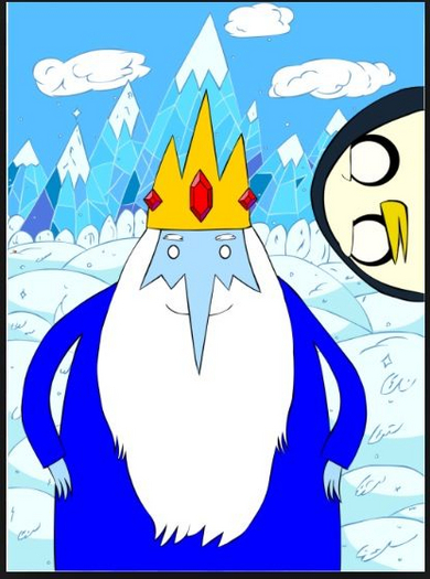 Ice King  Gesture "Thanks but not Thanks" - /\ Black Raven /\
