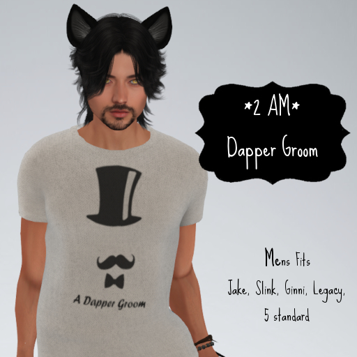 *2 AM* Dapper Groom MENS