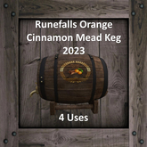 DFS Runefalls Orange Cinnamon Mead Keg 2023 (DFS - Texture Only