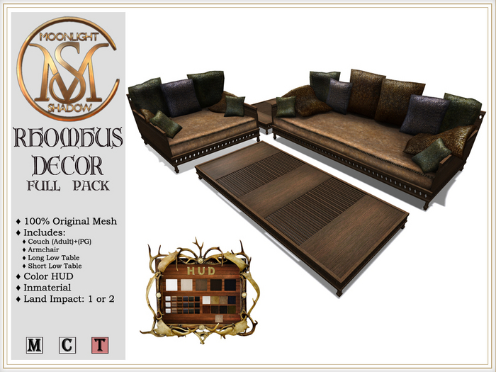 [MoonSha] Rhombus Decor - FULL PACK (Boxed)