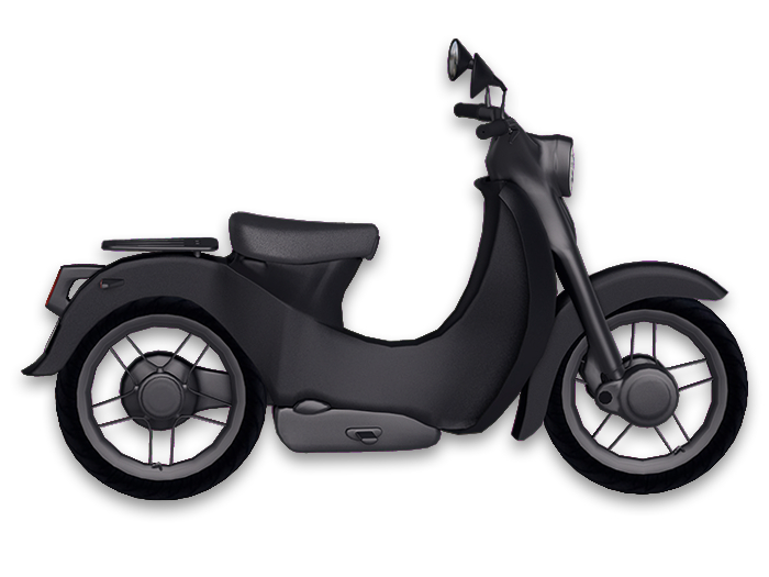 BUENO- Shining Scooter-Black