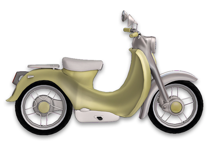 BUENO- Shining Scooter-Creme