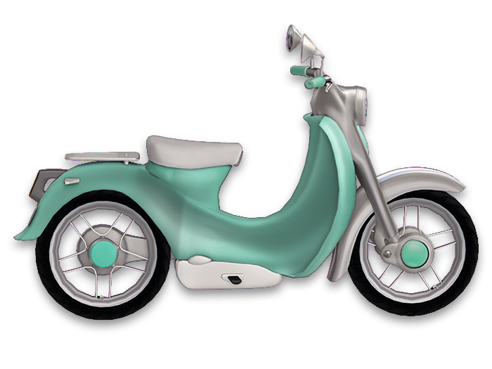 BUENO- Shining Scooter-Mint