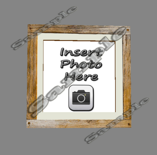 Rustic Wood Frame