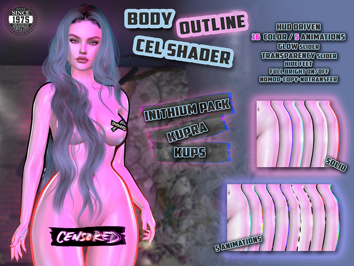[Since1975] Body OutLine / Light -Inithium Pack