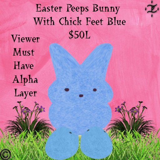 Peeps Bunny Blue(BOXED)