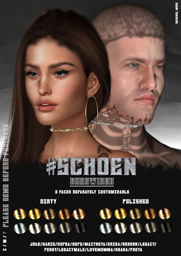 #SCHOEN - Barbwired -
