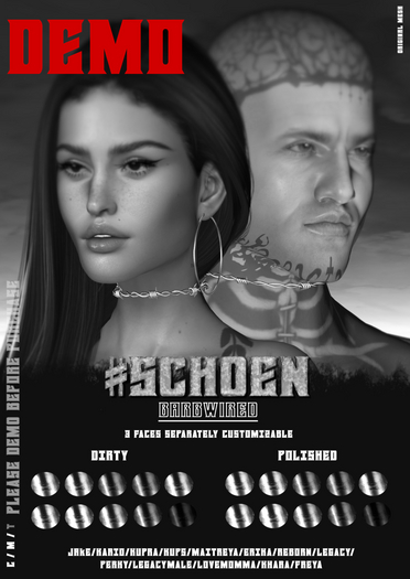 #SCHOEN - Barbwired - DEMO