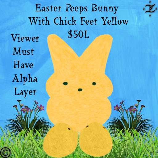 Peeps Bunny Yellow(BOXED)