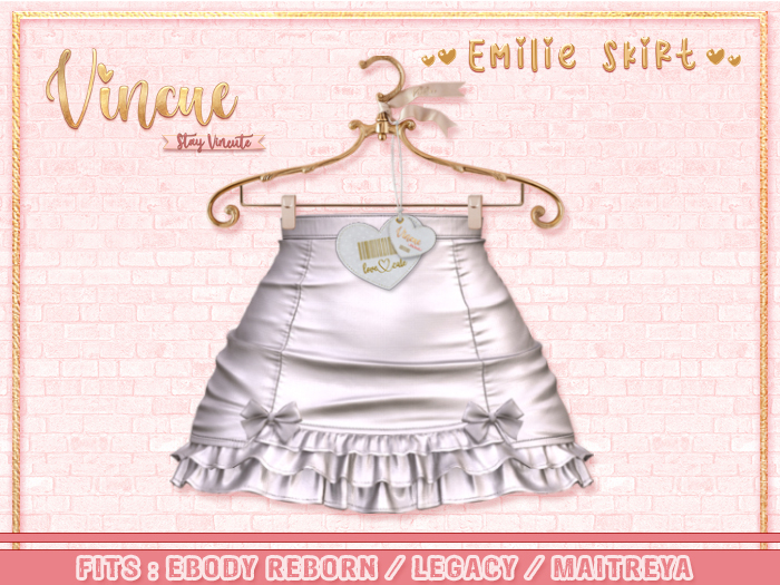 Vincue / Emilie Skirt - Silver