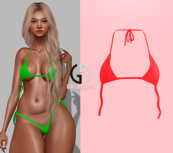 Galagher - Ella Top Light Red