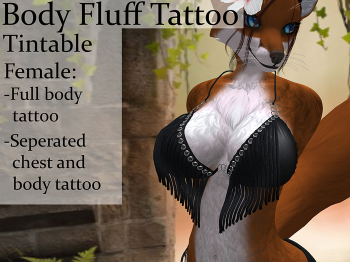 Extra body fluff female
