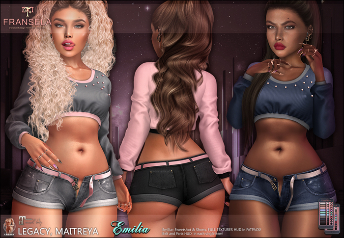FRANSELA: "Emilia" Shorts FATPACK