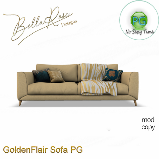 [BR] Golden Flair Sofa PG