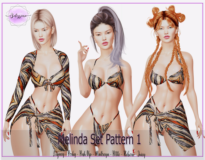 {Belissima} Melinda Set Pattern 1