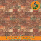 Marble Mixed Red Block Seamless