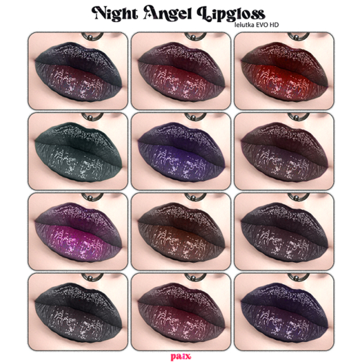 [PAIX] Night Angel Lipgloss - DEMO