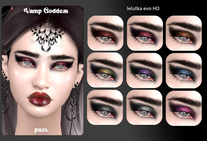 [PAIX] Vamp Goddess Eyeshadows - DEMO