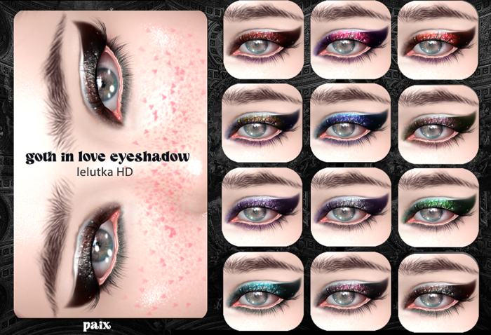 [PAIX] Goth In Love Lipgloss - DEMO
