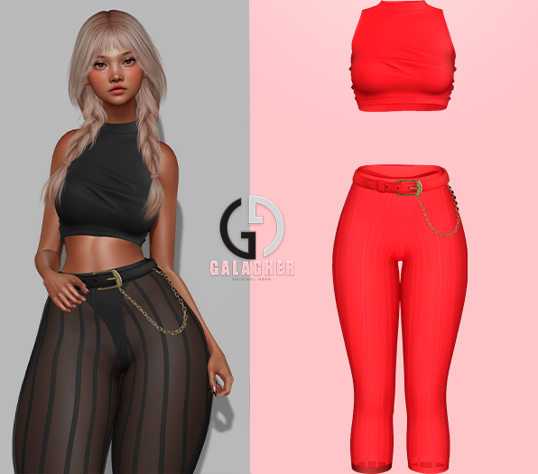 Galagher - Pauline Light Red