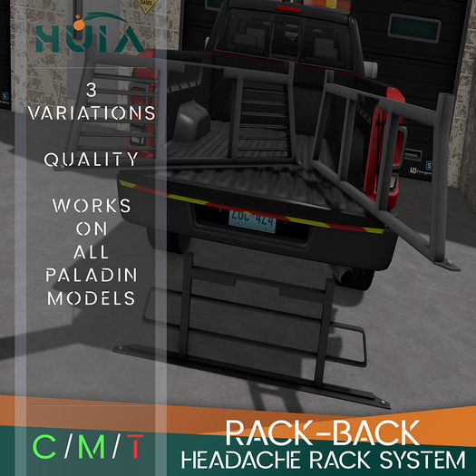 ~Huia~ Rack-Back Headache System