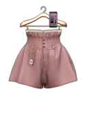 FRANSELA: "Darina" Shorts - Powder