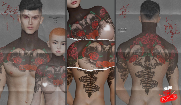 =Nero Lab= [Forever] Tattoo Bom Evox
