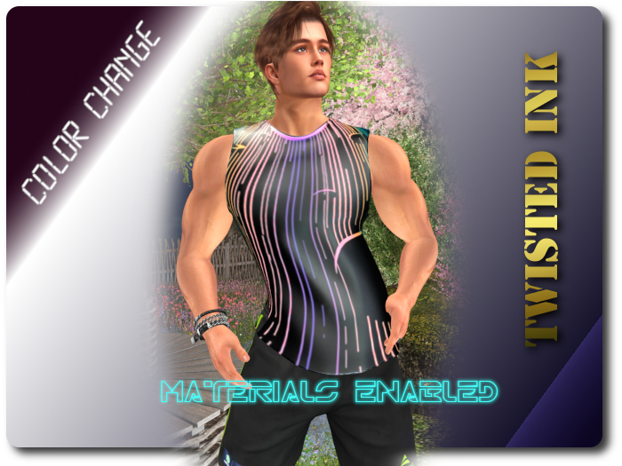 Men's  Space Rays Color Change Shirt