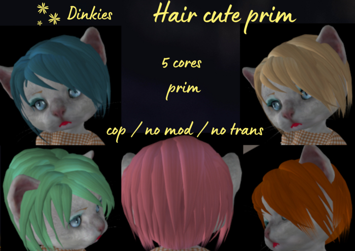 Hair cute prim