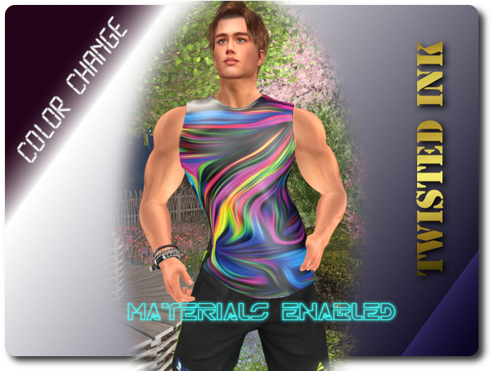 Men's Swirl Color Change Shirt