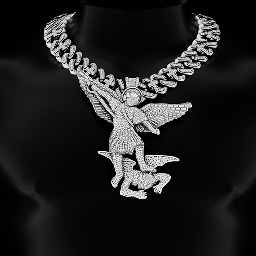 PACO/ "SINNER" ICE + PENDANT