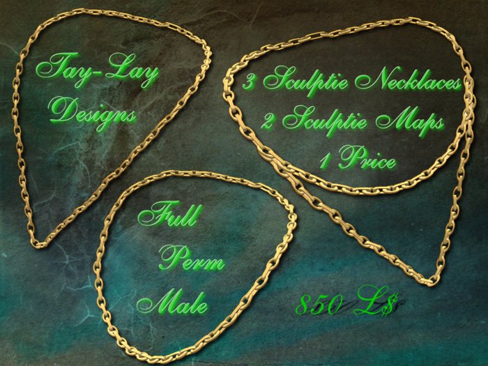 *Tay-Lay-Designs!!!-Necklaces -Male-Full Perm