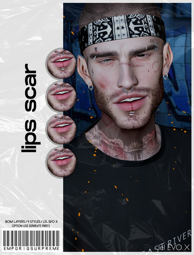 [ES] Lips scar Stenfor.