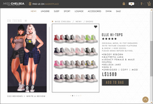 .miss chelsea. Elle Hi-Tops Fatpack