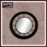 Steampunk - Mirror Gear Clock