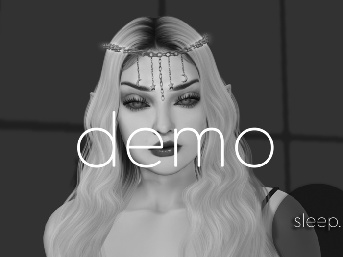 sleep. Moon Crown Chain DEMO