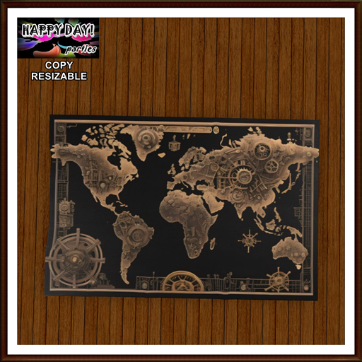 Steampunk - Resizable Rug 1