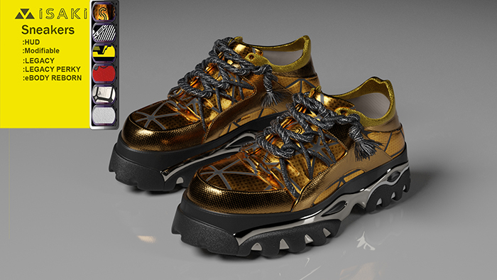 -MISAKI- Sneakers (Legacy, eBODY_Reborn)DEMO Female